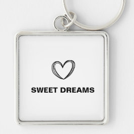 Chaveiro nome simples e mínimo do cliente monograma