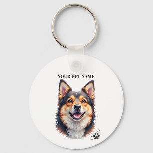 Chaveiro Nome Simples Moderno de Pet & Design Personalizado
