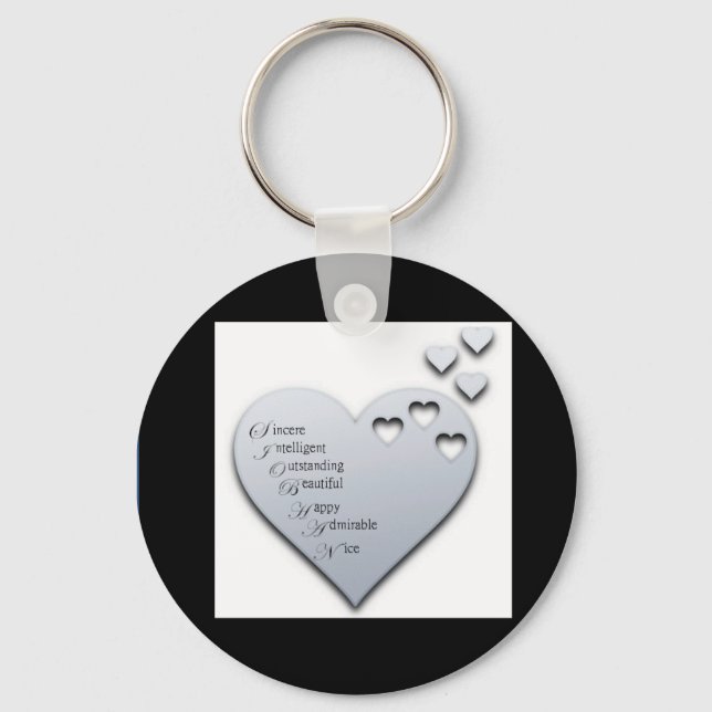 Chaveiro nome siobhan Key Chain (Frente)