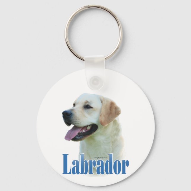 Chaveiro Nome Yellow Labrador Retriever (Frente)
