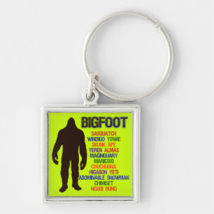Chaveiro Nomes de Bigfoot