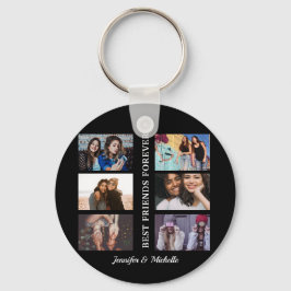 Chaveiro Nomes personalizados dos melhores amigos e 6 bff d