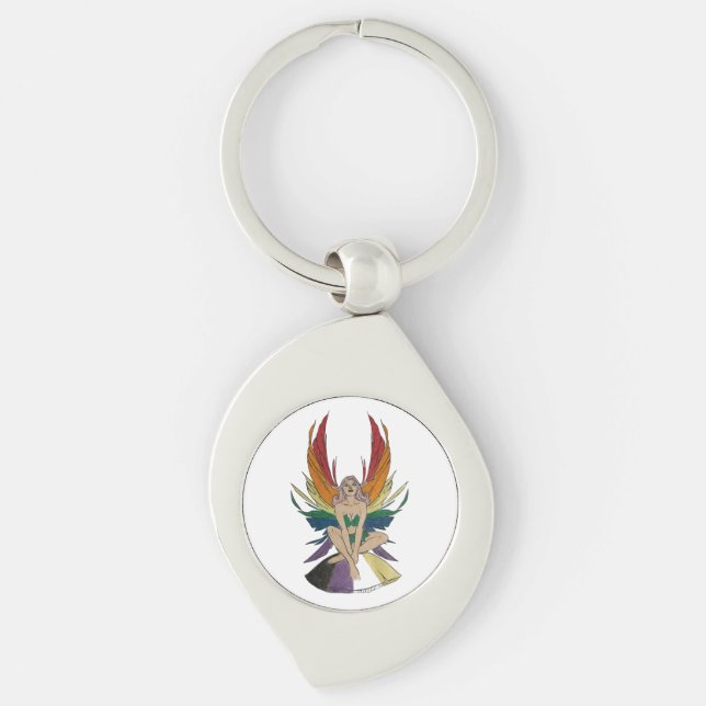 Chaveiro Non-binary Faerie (Frente)