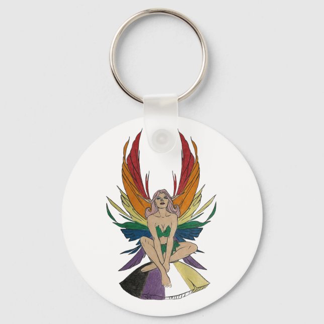 Chaveiro Non-binary Faerie (Frente)