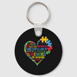 Chaveiro Nonnie Raising Hero Dia de as mães Autism Nonnie F