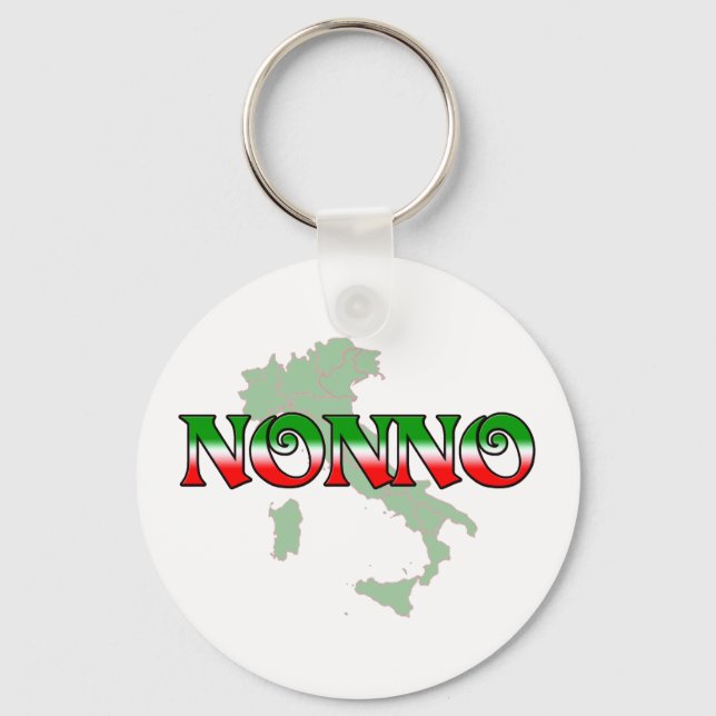 Chaveiro Nonno (Avô Italiano) (Frente)
