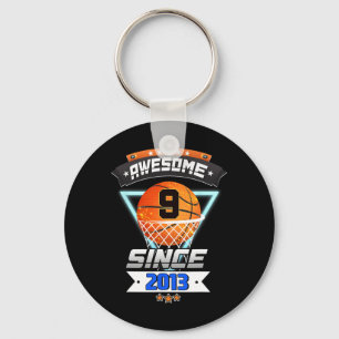 Chaveiro Nono Jogador de Basquete de 9 Anos de Idade Gi