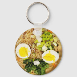 Chaveiro Noodles, Ramen Engraçado Foto De Sopa