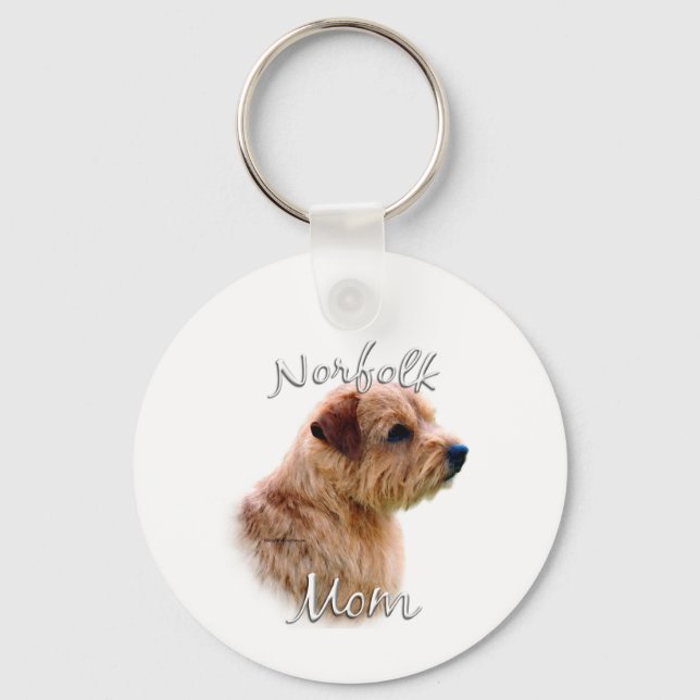 Chaveiro Norfolk Terrier Mãe 2 (Frente)