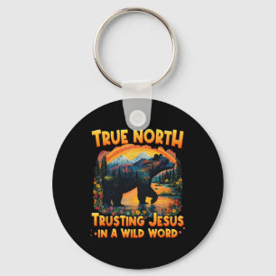 Chaveiro Norte-verdadeiro Confiar em Jesus Em Um Mundo Selv