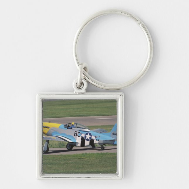 Chaveiro North American P-51 D Dazzling Donna no (Frente)