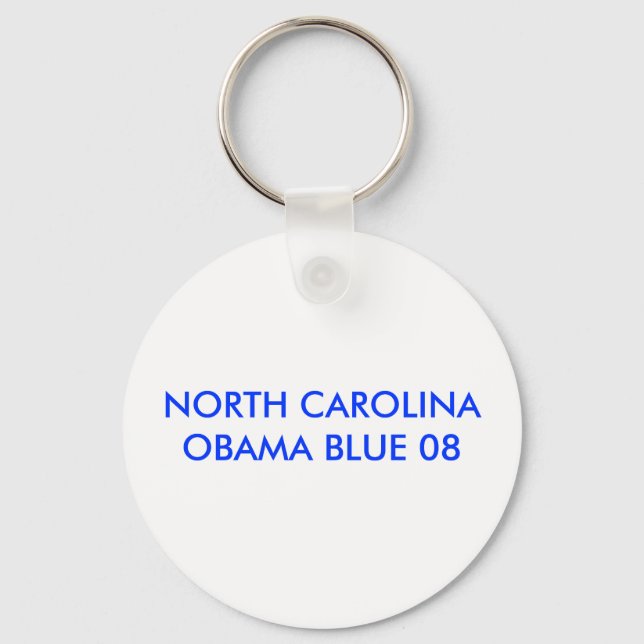 CHAVEIRO NORTH CAROLINA 08 OBAMA BLUE (Frente)