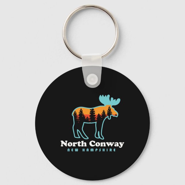 Chaveiro North Conway New Hampshire Moose Mountains  (Frente)