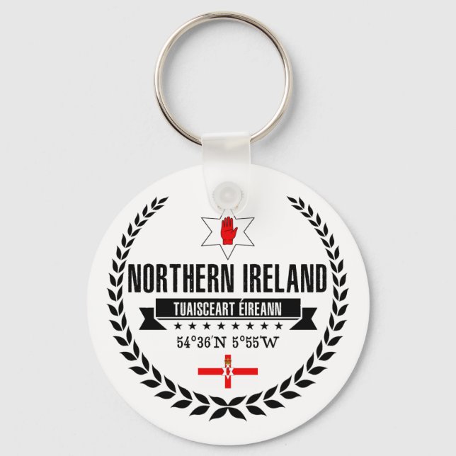 Chaveiro Northern Ireland (Frente)