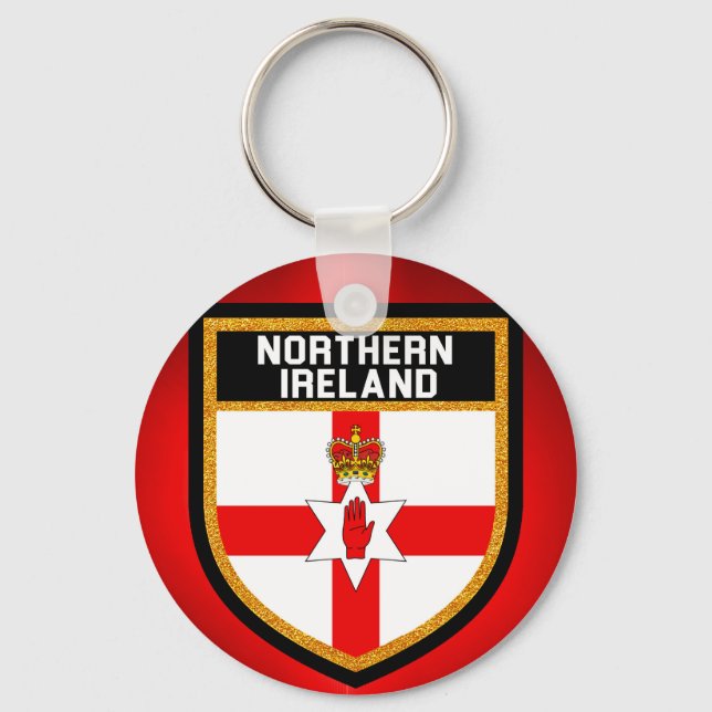 Chaveiro Northern Ireland Flag (Frente)
