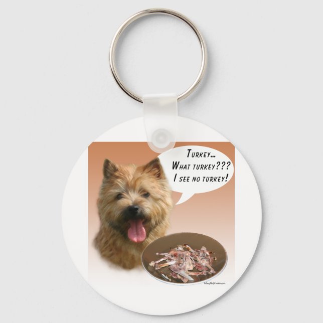 Chaveiro Norwich Terrier Turquia (Frente)