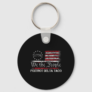 Chaveiro Nós O Povo Taco Foxtrot Delta Taco 1