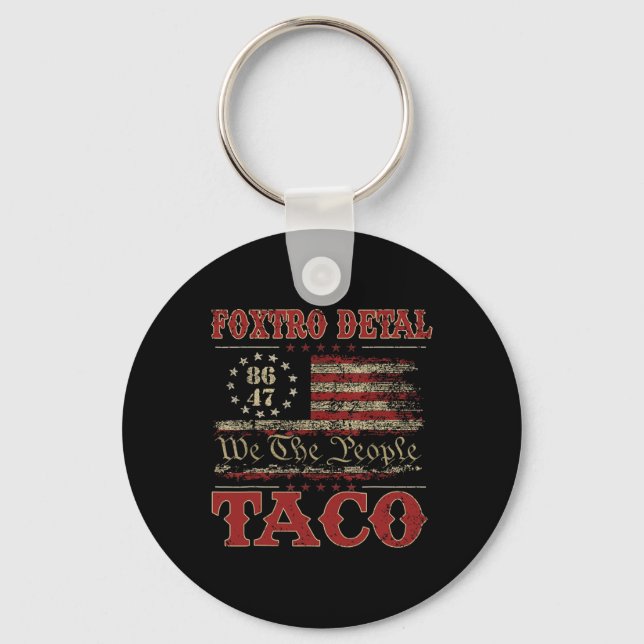 Chaveiro Nós Povo Taco Foxtrot Delta Taco 2  (Frente)
