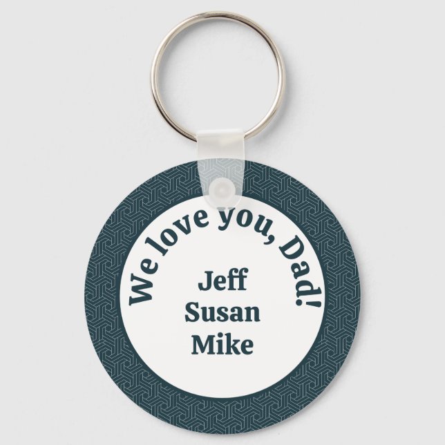 Chaveiro Nós te amamos, Pai! (Frente)