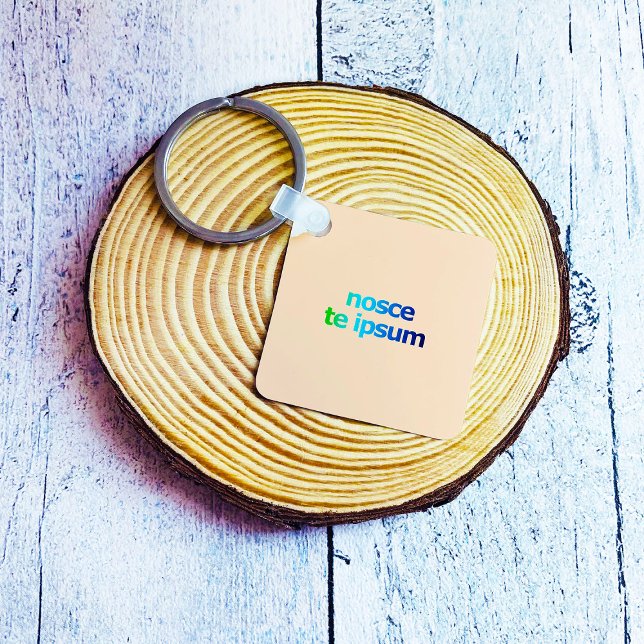 Chaveiro Nosce Te Ipsum-Know Thyself-Expressions (Criador carregado)