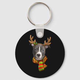 Chaveiro Nose Azul Arena de Natal Pitbull Pet Cão-de-Prata