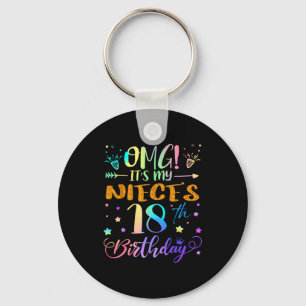 Chaveiro Nossa É O Aniversário De 18 Anos Da Minha Sobrinha