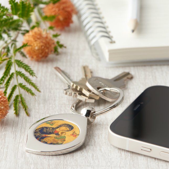 Chaveiro Nossa Mãe da Ajuda Perpétua (Lateral)