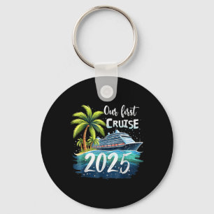 Chaveiro Nossa Primeira Viagem de Cruzeiro 2025 Juntos Famí