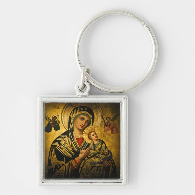 Chaveiro Nossa Senhora da Ajuda Perpétua Bracelete (Frente)