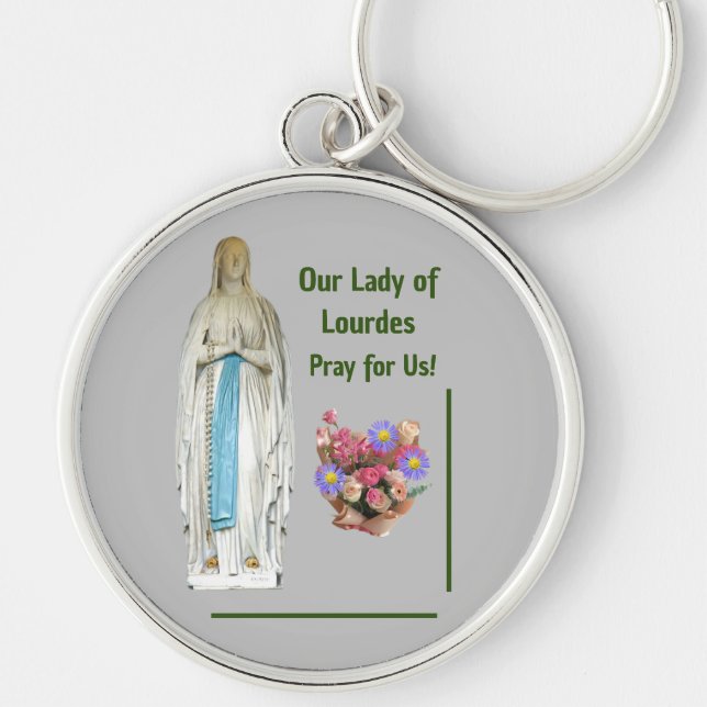 Chaveiro Nossa Senhora de Lourdes (Frente)