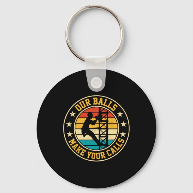 Chaveiro Nossas Bylls Fazem Suas Chamadas Retro Escalar Tor (Frente)