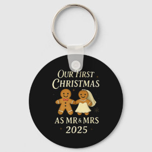 Chaveiro Nosso Primeiro Natal Como Sr. E Sra. 2025, Novas M