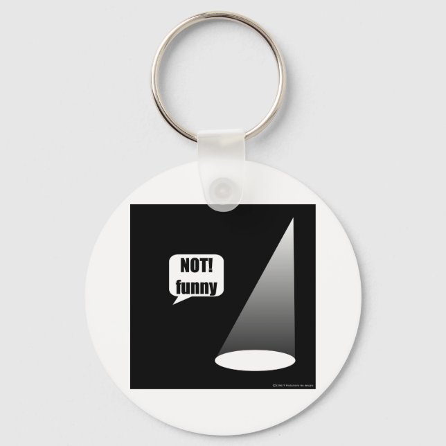 Chaveiro Not Funny (Frente)