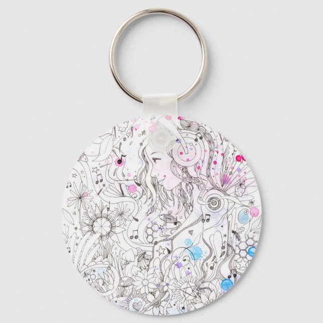 Chaveiro Nota pop (Frente)