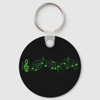 Chaveiro Notas Musicais