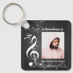Chaveiro Notas Musicais de Lembrança Cristã