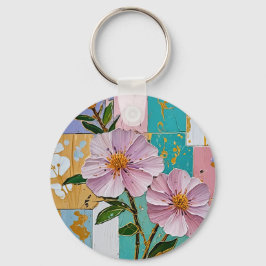 Chaveiro Notebook Floral Delight