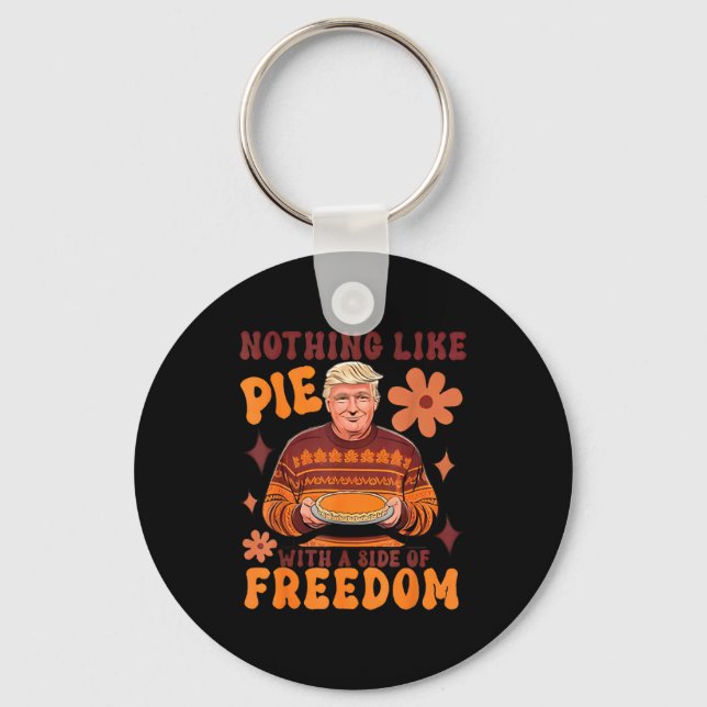 Chaveiro Nothing Like E With A Side Of Dom Funny Trumpkin E (Frente)