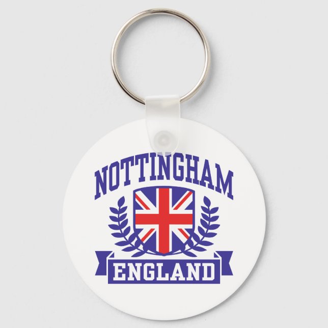 Chaveiro Nottingham Inglaterra (Frente)