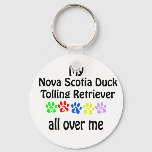 Chaveiro Nova Escócia Duck Tolling Retriever Walk Design