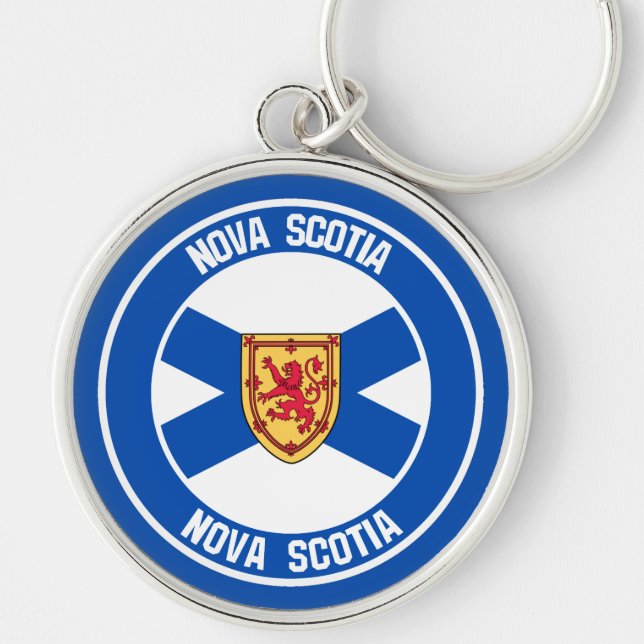 Chaveiro Nova Escócia Round Emblem (Frente)