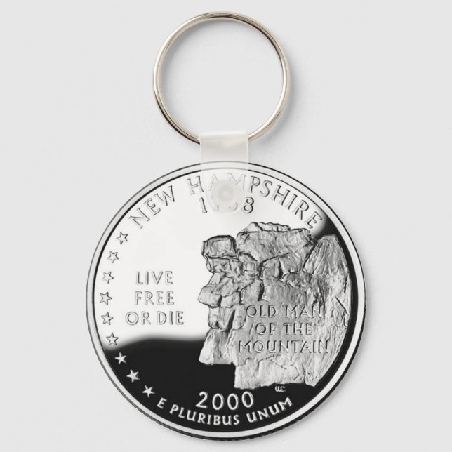 Chaveiro Nova Hampshire (Frente)