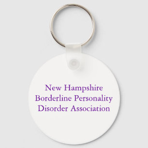 Chaveiro Nova Hampshire Borderline Personality Disorder A..