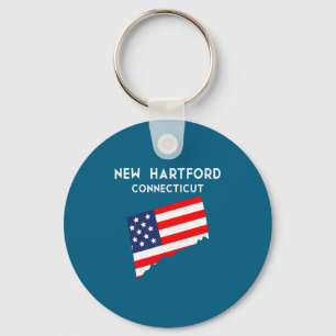 Chaveiro Nova Hartford Connecticut EUA Estado América Viage
