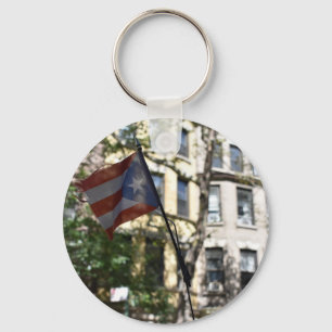 Chaveiro Nova Iorque porto-riquenho Bandeira Upper West Sid