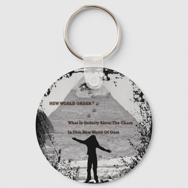 CHAVEIRO "NOVA ORDEM MUNDIAL?"* (Frente)