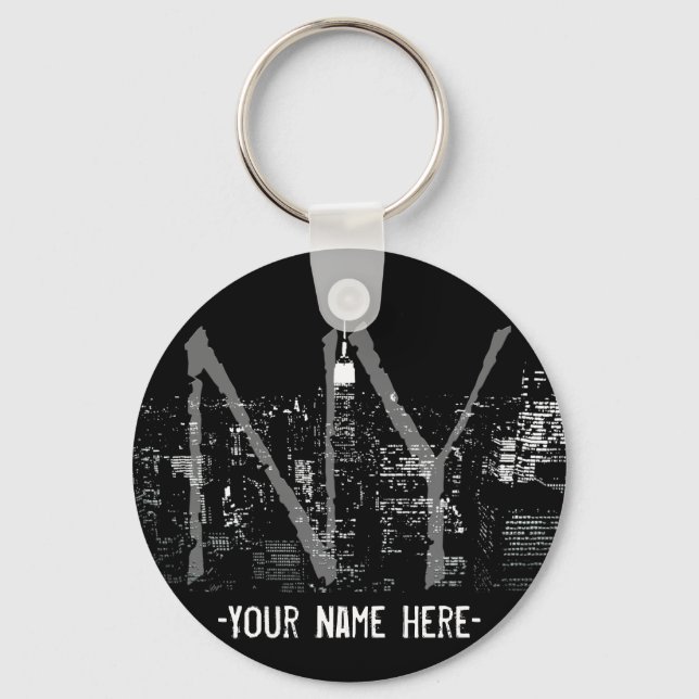 Chaveiro Nova York Key Chain Personalizou Souvenirs de Nova (Frente)