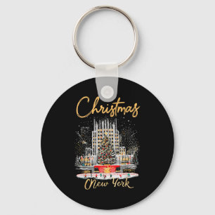 Chaveiro Nova York Ny Viagem de Natal das Meninas Correspon