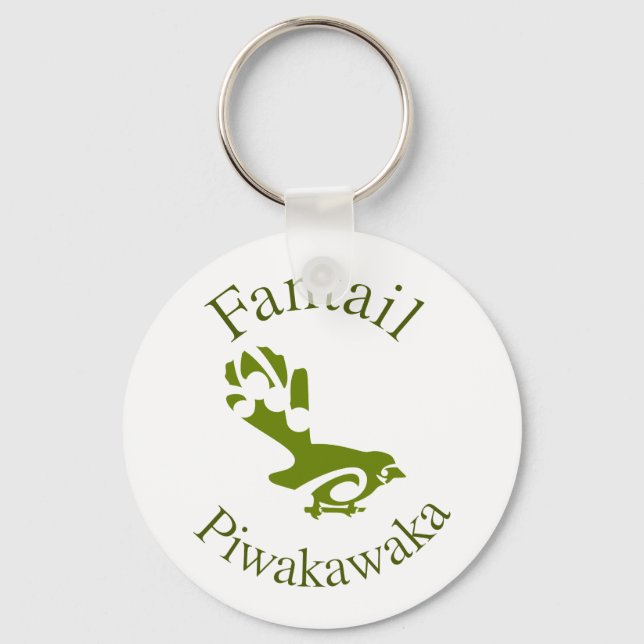 Chaveiro Nova Zelândia Aotearoa Fantail (Frente)