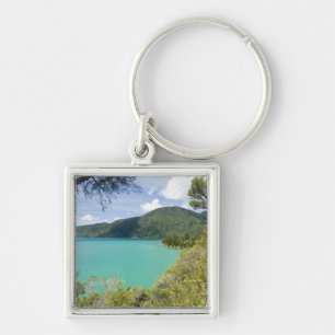 Chaveiro Nova Zelândia, Ilha do Sul, Marlborough Sounds.
